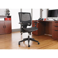 Epoch Suspension Mesh Multifunction Chair, Black w/Black