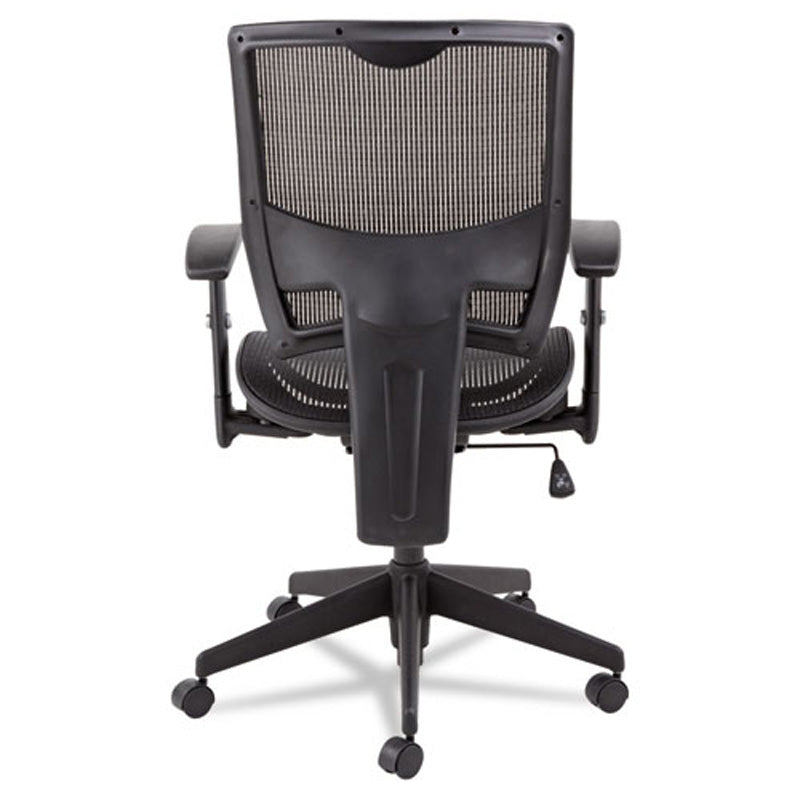 Epoch Suspension Mesh Multifunction Chair, Black w/Black