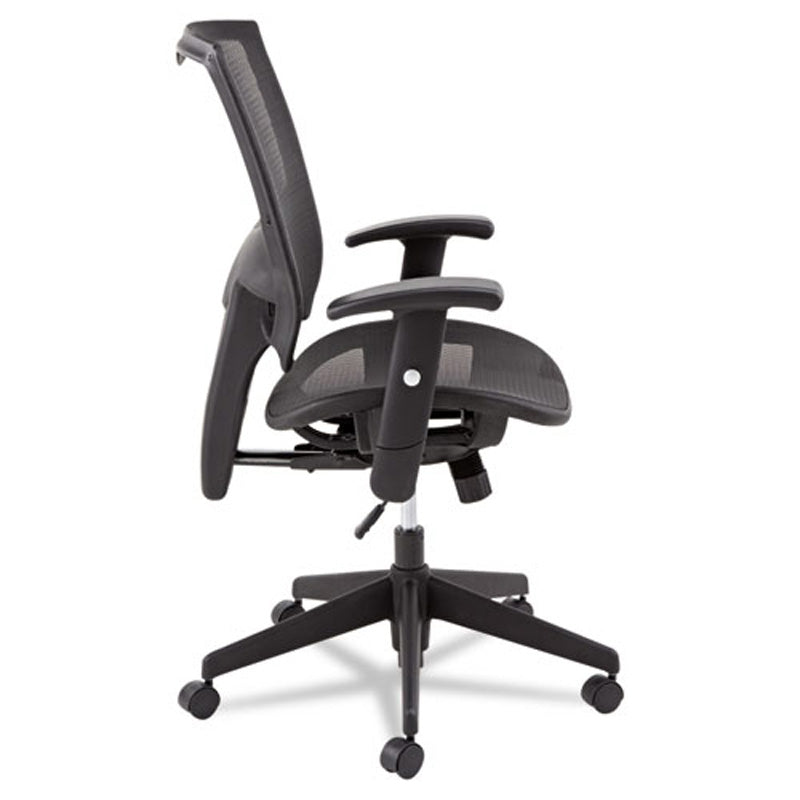 Epoch Suspension Mesh Multifunction Chair, Black w/Black