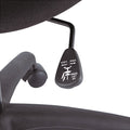 Etros Mesh Mid-Back Chair, Black w/Black