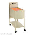 Extra Deep Mobile Tub File with Lock, Letter Size