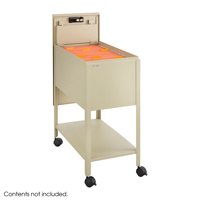 Extra Deep Mobile Tub File with Lock, Letter Size
