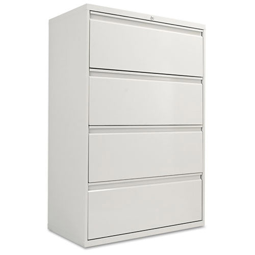 Four-Drawer Lateral File Cabinet, 36"w x 53 1/4"h x 19 1/4"d