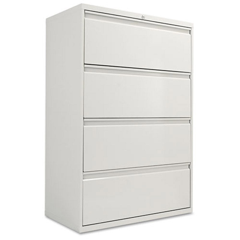 Four-Drawer Lateral File Cabinet, 36"w x 53 1/4"h x 19 1/4"d