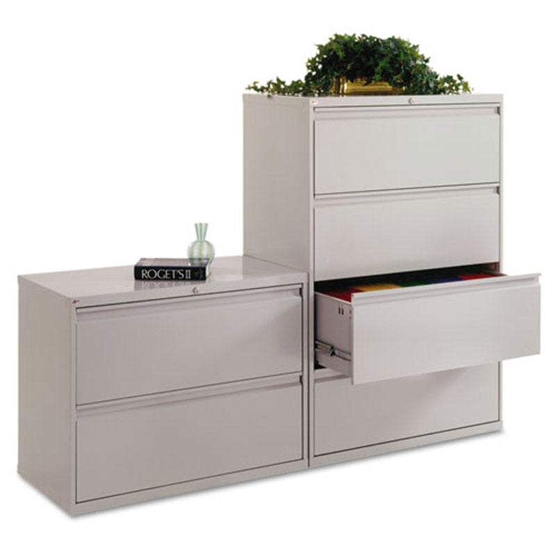Four Drawer Lateral File Cabinet 36w X 53 1 4h Ultimate Office
