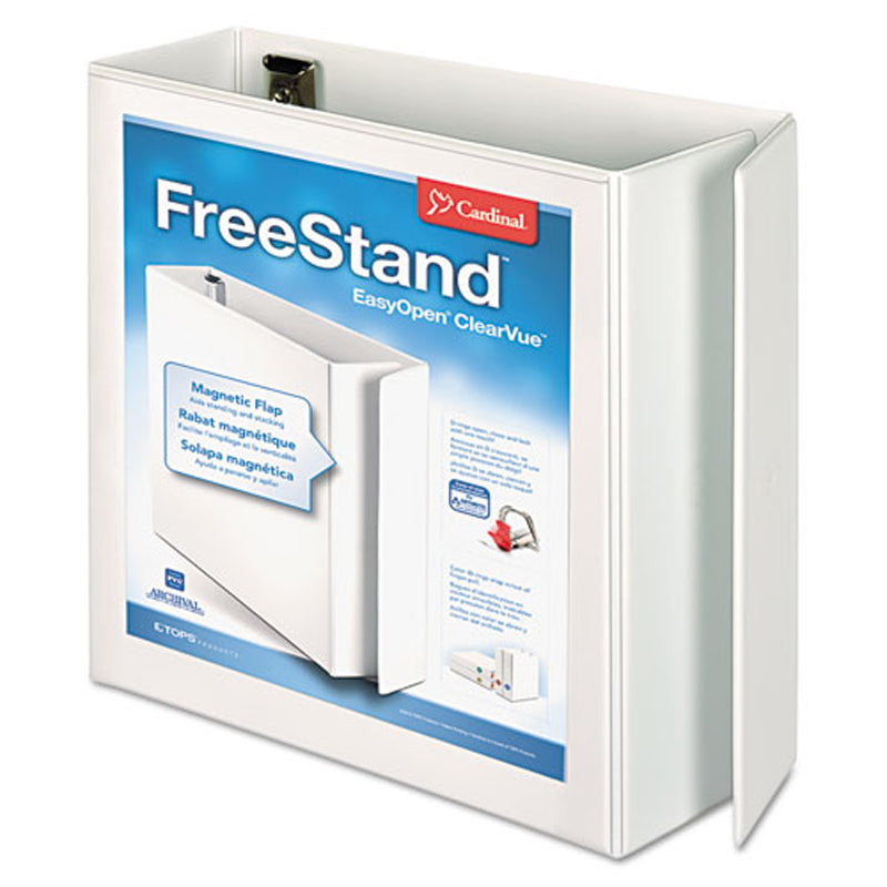 Free-Standing Locking Slant D-Ring View Binder