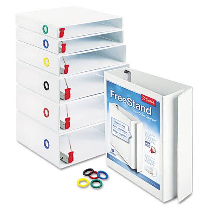 Free-Standing Locking Slant D-Ring View Binder