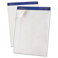 Gold Fiber Watermarked Writing Pads, Wide Rule, Letter Size, 16# Paper (12-pack, 50 sheet pads)
