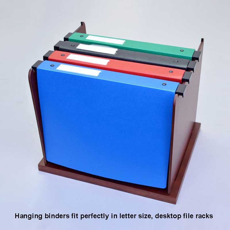 Hanging Gap-Free Round Ring Binder, 1"