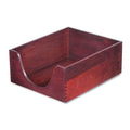 Hardwood Stackable Double Deep Desk Tray (Single)