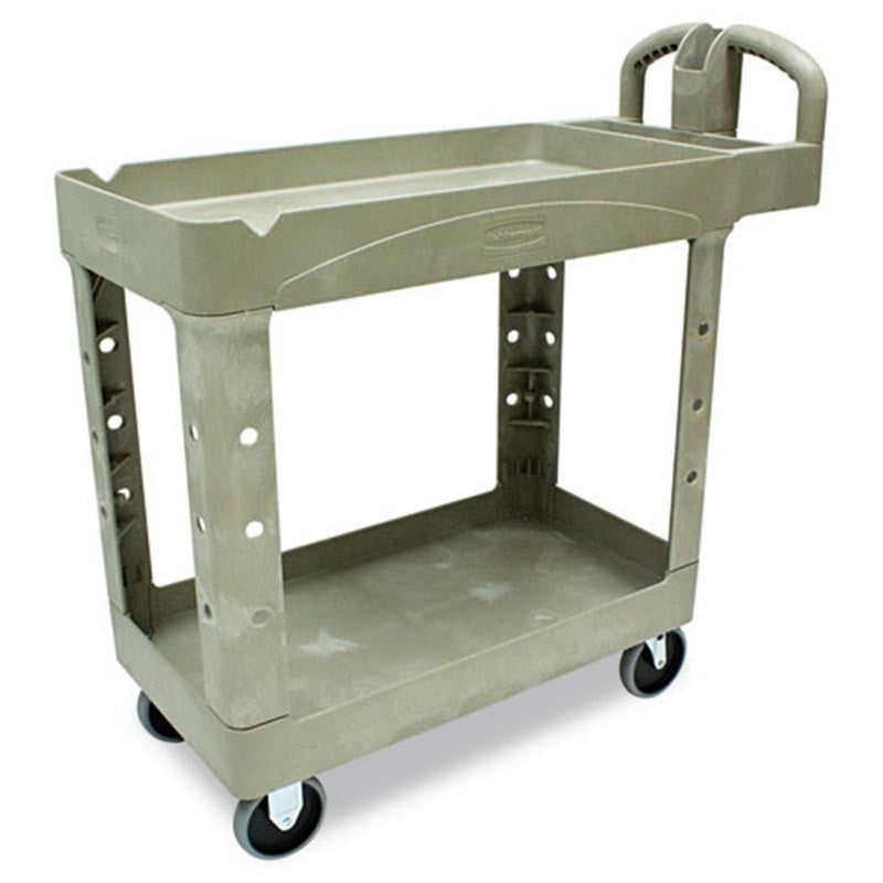 Heavy-Duty Raised Edge Utility Cart