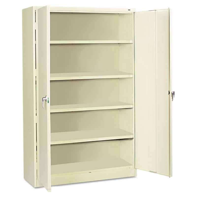 Heavy-Duty Welded Storage Cabinet, 48"w x 18"d x 78"h