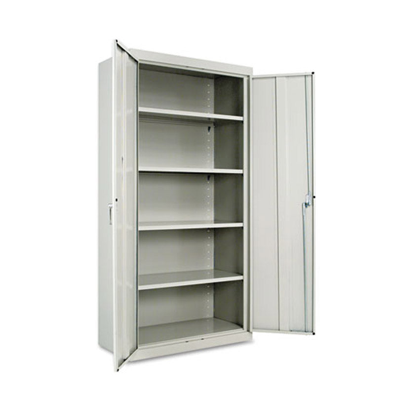 Heavy-Duty Welded Storage Cabinet w/ Four Adjustable Shelves, 36"w x 72"h x 18"d