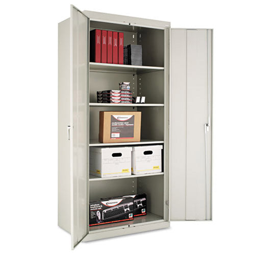 Heavy-Duty Welded Storage Cabinet w/ Four Adjustable Shelves, 36"w x 78"h x 24"d