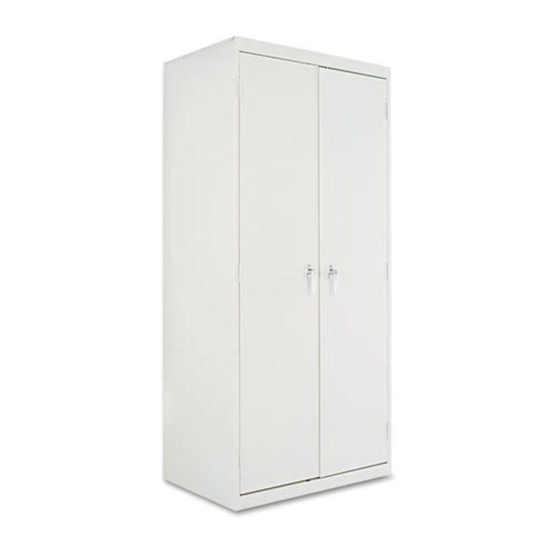 Double Door Storage Cabinet with Adjustable Shelves and Storage