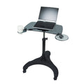 Height-Adjustable Laptop Desk (Glass Platform)