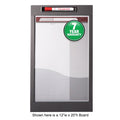 InView Customizable Whiteboard, Graphite Frame