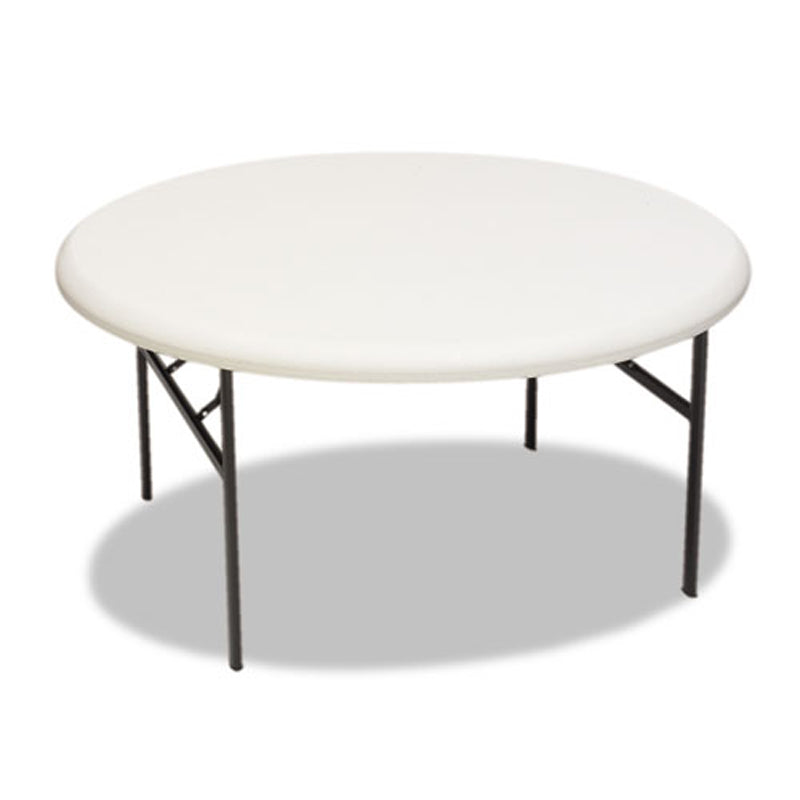 Indestructable Round Blow Molded Resin Folding Table