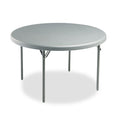 Indestructable Round Blow Molded Resin Folding Table