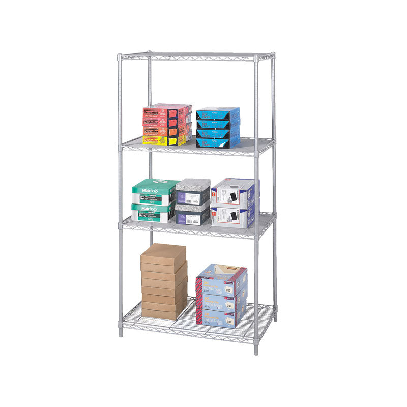 Industrial Wire Shelving, 36 x 24"