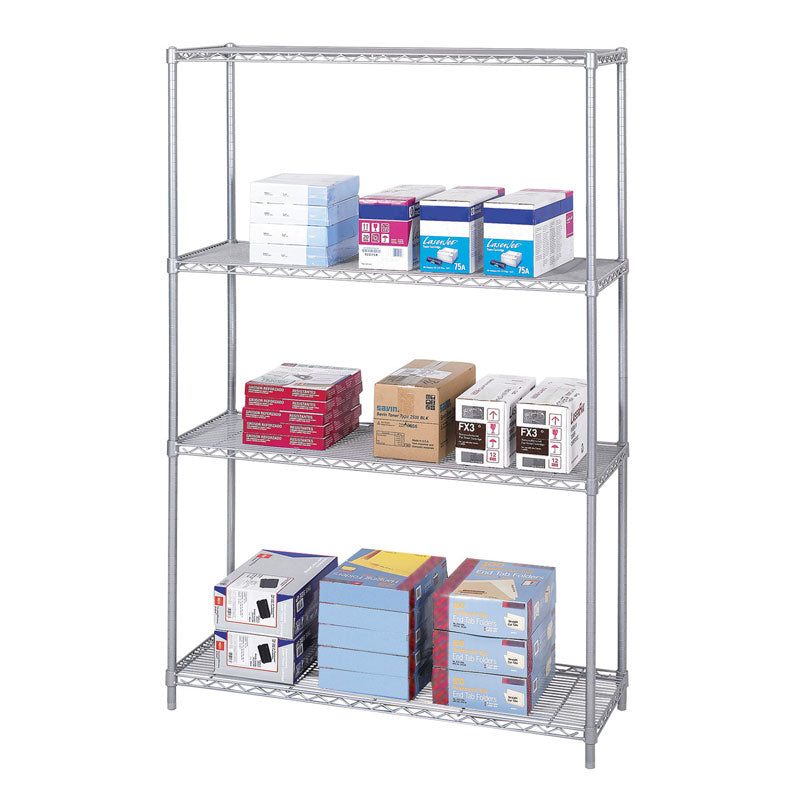 Industrial Wire Shelving, 48 x 18"