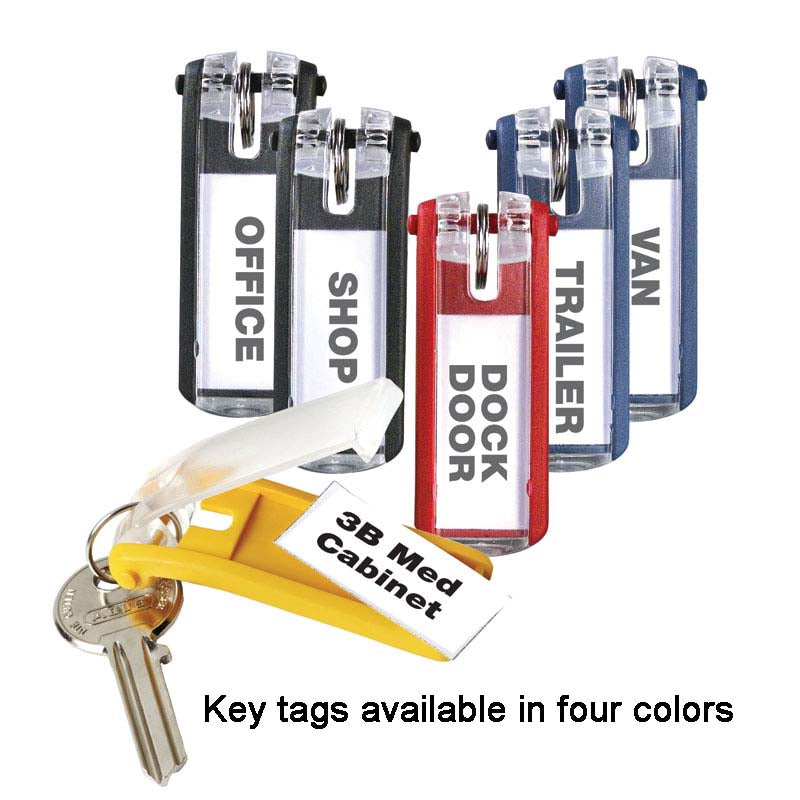 Executive Key Tags Key Tags (set of 24)-Assorted | Ultimate Office