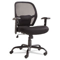 Merix Mesh Big & Tall Chair, Black w/Black