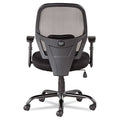 Merix Mesh Big & Tall Chair, Black w/Black