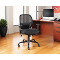 Merix Mesh Big & Tall Chair, Black w/Black