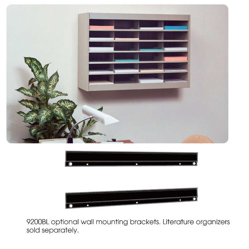 Steel Organizer Wall Mount Brackets | Ultimate Office
