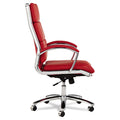 Neratoli High-Back Slim Profile Chair, Chrome