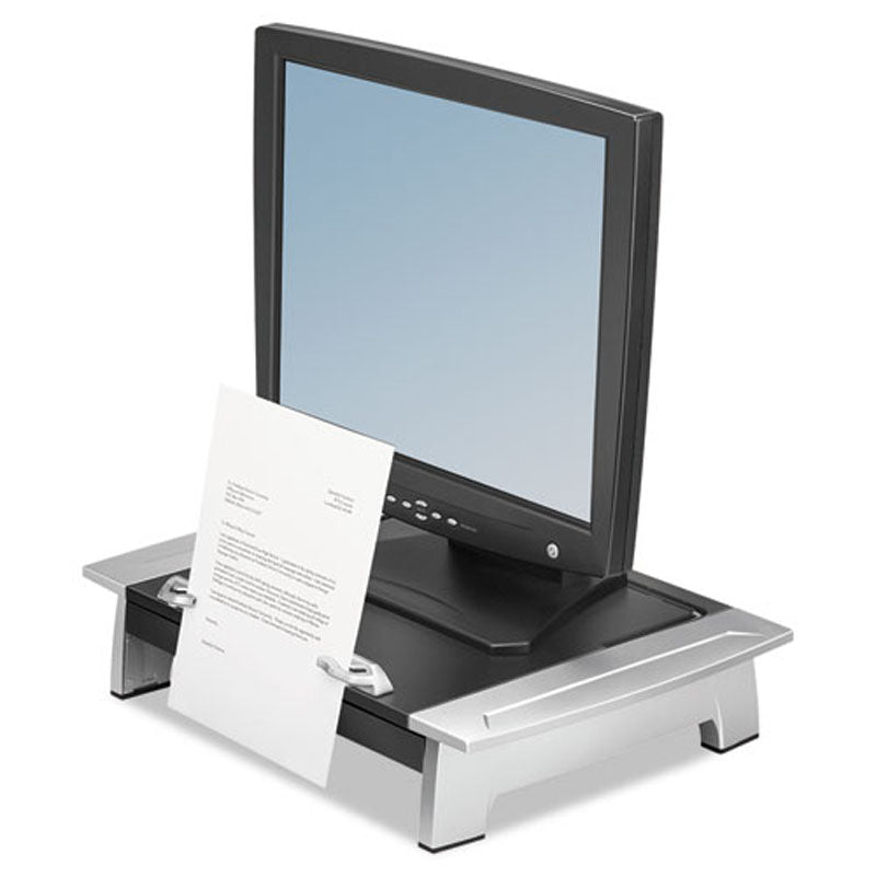 Silver & Black Laptop/Monitor Stand