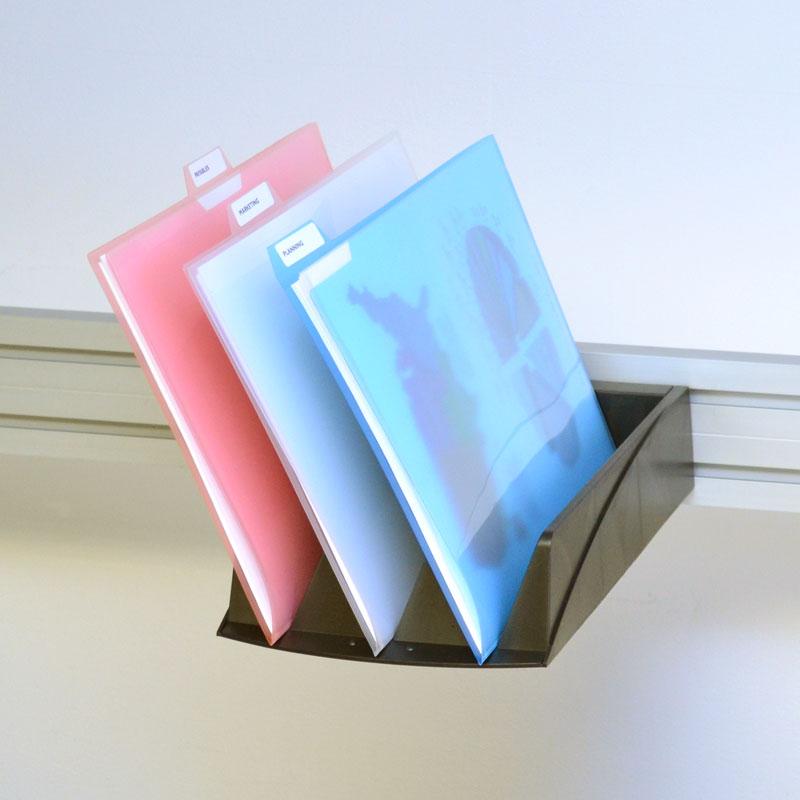 OutPost Aluminum Rails maximize vertical storage | Ultimate Office