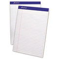 Perforated Writing Pads, Wide Rule, Letter Size, 16# Paper (12-pack, 50 sheet pads)