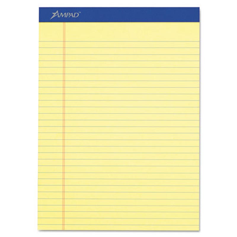 Herlitz A4 Quad Ruled Writing Pad - 100 Sheets, 70 G/m², Perforated & 4-Hole Punched