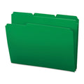 Poly Colored Top Tab File Folders w/Slash Pocket, 3rd-Cut, Letter (box of 30), Assorted