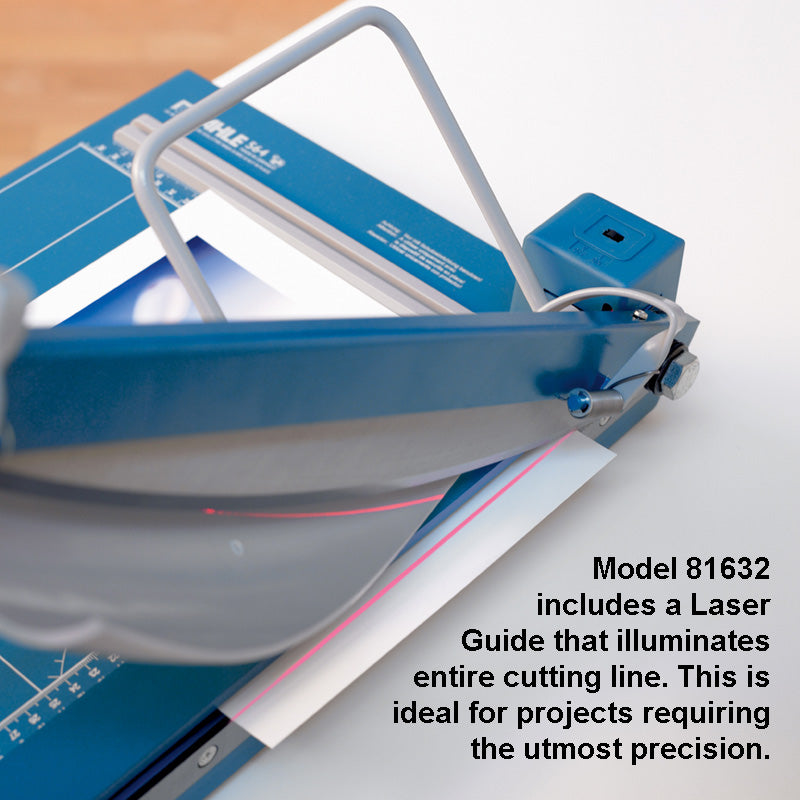 Premium Guillotine Cutter with Laser Guide-14 1/8"