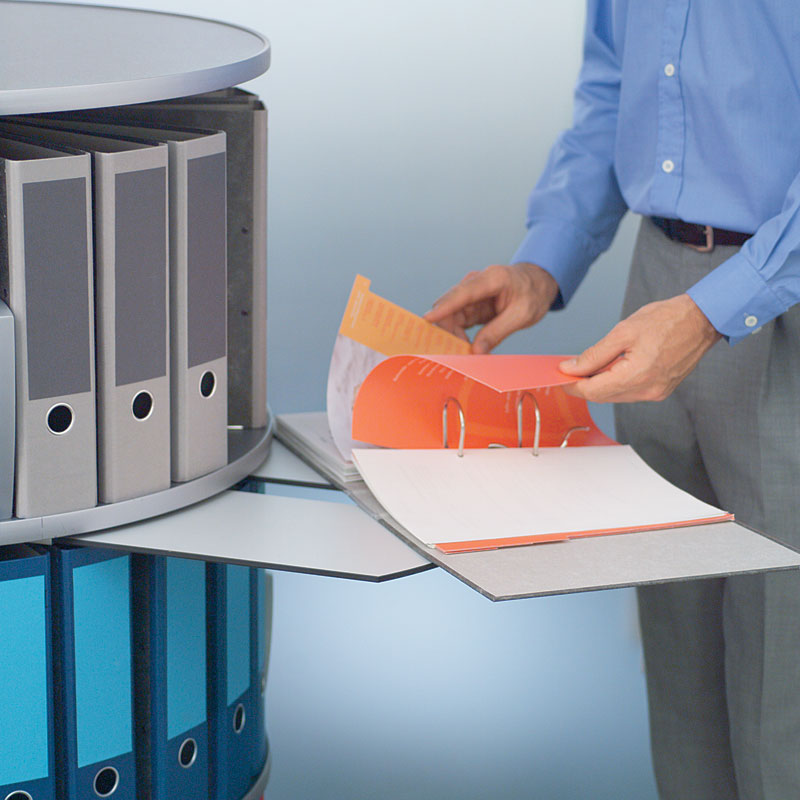 31 1/2" Pull-out Shelf for Binder Carousel