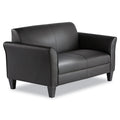 Reception Lounge Furniture, Black Leather