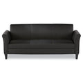 Reception Lounge Furniture, Black Leather