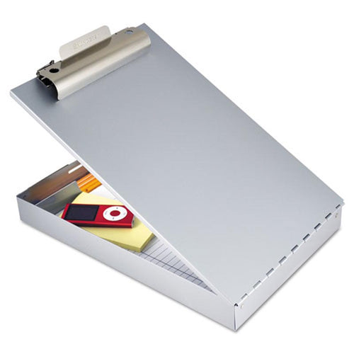 Redi-Rite Aluminum Storage Clipboard (for 8 1/2" x 12" forms), Silver
