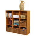 Stackable Bookcases with Adjustable Shelves