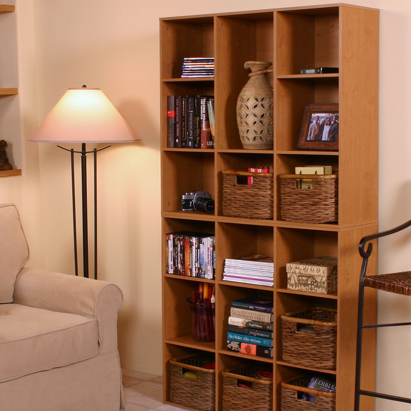 Stackable Bookcases with Adjustable Shelves