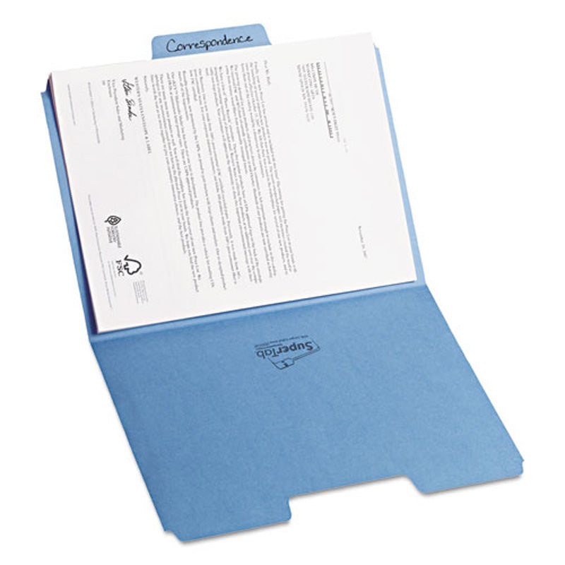 Supertab Pastel File Folders X-tra Large Label | Ultimate Office
