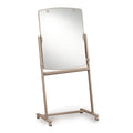 Total Erase Reversible Mobile Presentation Easel, 31"w x 41"h, w/ Neutral Frame
