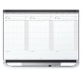 Total Erase Sliding 3-Month Planner, 36" x 24" w/ Graphite Accents