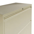 Two-Drawer Lateral File Cabinet, 30"w x 28 3/8"h x 19 1/4"d