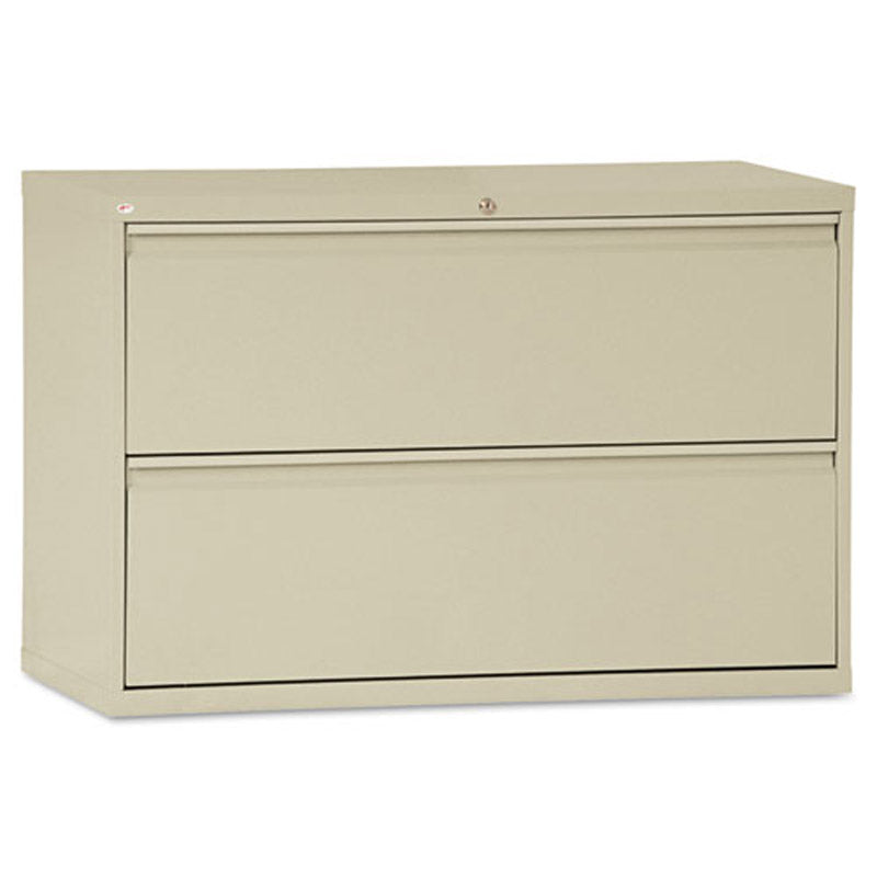 Two-Drawer Lateral File Cabinet, 42"w x 28 3/8"h x 19 1/4"d