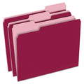 Two-Tone Color Reversible File Folders (box of 100)