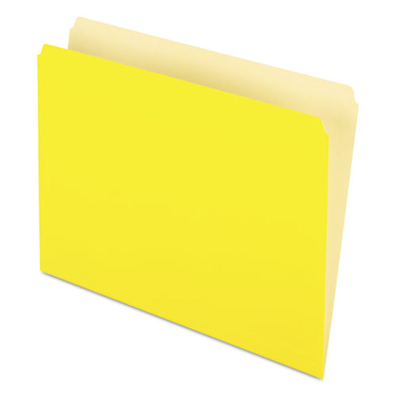 Two-Tone Color Reversible File Folders (box of 100)
